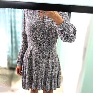 Loft Ruffle Dress sz 6 with Free Shipping